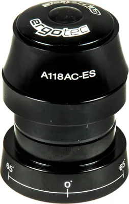 Produktbild von ergotec 66675001 Ahead-Steuersatz A118AC-ES 1 1/8' mit Lenkungsanschlag, schwarz