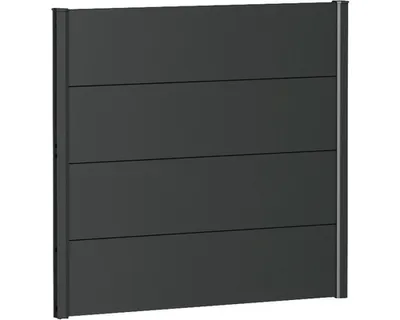 Obrázek produktu pro Kovový plot Biohort 100 x 90 cm žárově pozinkovaný tmavě šedý metalický