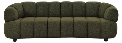 Produktbild von Sofa 3-Sitzer aus Bouclé-Stoff in Grün COLIANI