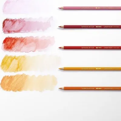 Image de Craie aquarelle Prismalo CARAN D'ACHE, 6pcs