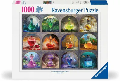 Produktbild von RAVENSBURGER Puzzle Kouzelné lektvary 1000 dílků