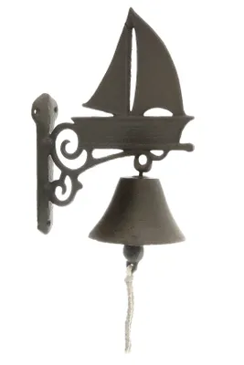 Produktbild von Segelboot Türglocke aus Gusseisen