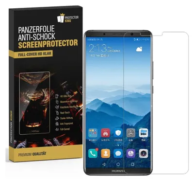 Produktbild von 4x Panzerfolie für Huawei Mate 10 Pro FULL COVER Displayschutzfolie HD KLAR