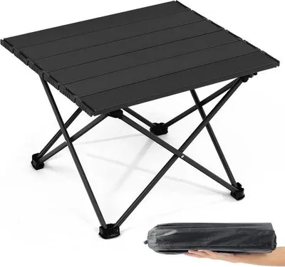 Productafbeelding van Famanu Campingtabel – Lichtgewicht aluminium picknicktafel voor buiten, tuin en barbecue