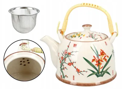 Produktbild von Hanipol Keramikkännchen Santai mit Infuser 900ml