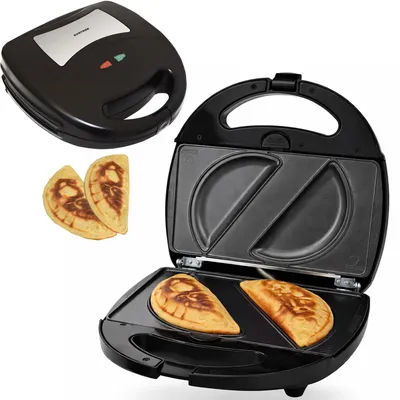 Produktbild von Syntrox Germany Teigtaschen Maker 1300W Masto Antihaftbeschichtet schwarz