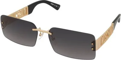 Produktbild von Moschino MOS169/S GOLD GREY/ DARK GREY SHADED 61/16/140 Damenbrillen Sonnenbrillen