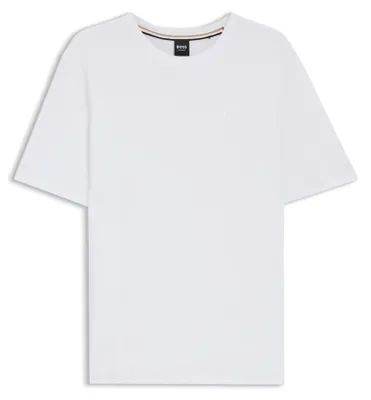 Produktbild von Hugo Boss T-Shirt mit Waffelstruktur aus 60% Baumwolle und 40% Polyester
