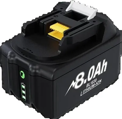 Image de Batterie de rechange, capacité 8000 mAh, compatible avec la série BL1830, 1 pièce 80 Ah