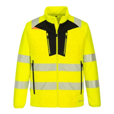 Produktbild von Portwest DX473 DX4 Warnschutz-Hybrid Steppjacke Yellow/Black Gr. XXL