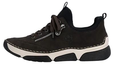 Produktbild von Rieker Damenschuhe Halbschuhe Slipper Schnürer Braun Freizeit