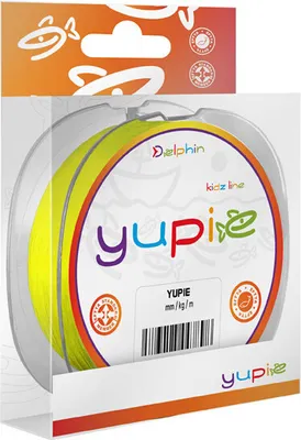 Produktbild von Delphin YUPIE Fluo Yellow 0,22 mm 300 m 4,2 kg Angelschnur