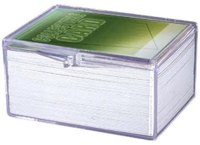 Produktbild von Ultra Pro - Hinged Clear Deckbox (for 100 cards)