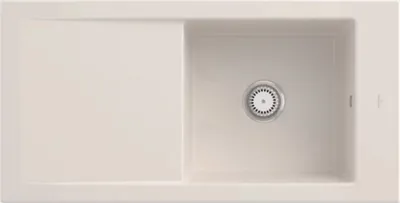 Produktbild von Villeroy & Boch Keramikspüle 679001KR, Timeline 60 Einbauspüle - inkl.