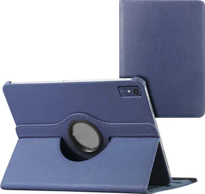 Productafbeelding van imoshion 360° draaibare Bookcase voor de Lenovo Tab P12 - Donkerblauw