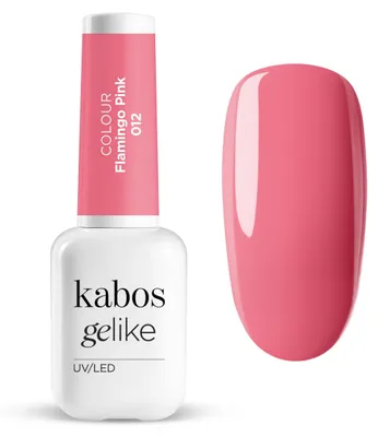 Productafbeelding van Kabos UV/LED Nagellak Hybride lak Gelike 012 Flamingo Pink 8 ml