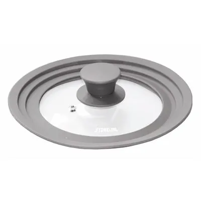 Immagine prodotto di STONELINE® Coperchio universale in vetro 24/26/28 | Grigio
