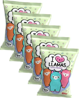 Produktbild von Lama Figur - I Love Llamas - Sammelfigur - 5 Tüten