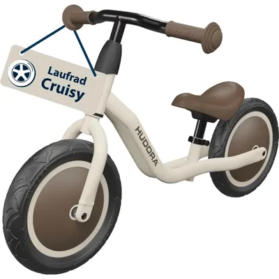Produktbild von HUDORA Laufrad ''Cruisy'' 10 Zoll, mocha