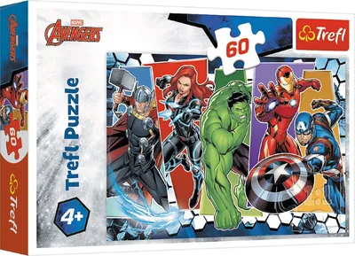 Obrázok produktu pre Trefl The Avengers Invincible puzzle 60 ks Kreslené filmy