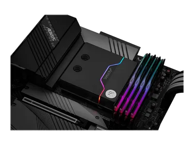 Produktbild von EKWB EK-Quantum Velocity² D-RGB - 1700 Nickel + Acetal (schwarz)