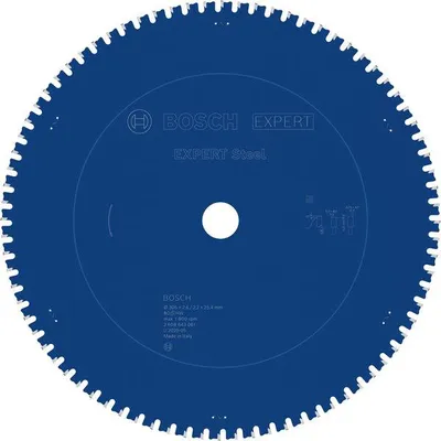 Produktbild von EXPERT Steel Kreissägeblatt, 305x2,6/2,2x25,4 mm, Z80