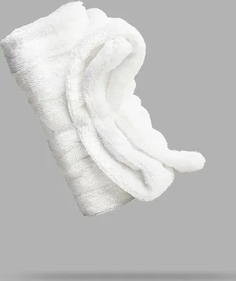 Produktbild von ORCA DRYINGTOWEL - Fusselfreies Mikrofasertuch zum Fahrzeugtrocknen nach der Autowäsche - Besonders saugstark - Langfaserig & super weich - Kratzfreie Reinigung - 80x50cm, weiß