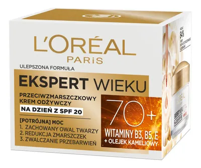 Obrázek produktu pro Loreal Ekspert Wieku Krem do Twarzy na Dzień 70+ 50 ml