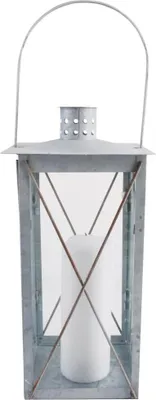 Produktbild von Esschert Design Altzink Laterne 35cm; OZ07