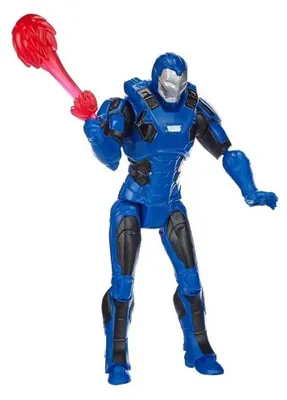 Productafbeelding van Hasbro Iron Man actiefiguur, blauw, voor kinderen, blauw, one size
