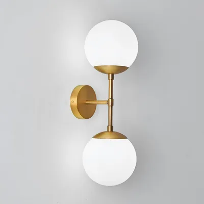 Produktbild von LED Wandleuchte,2 Lichter moderne Wandlampe,E27-Fassung,H47cm