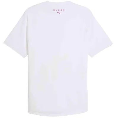 Imagen del producto de Camiseta Puma x HYROX DryElite Training, color "Blanco Puma", para hombre y mujer