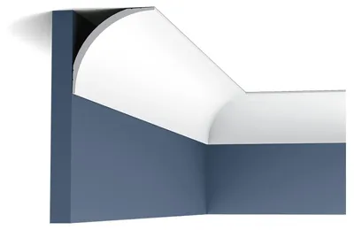Obrázok produktu pre ORAC stropné lišta CX126 jednoduchá 2 m - Lišta 2000x87x87 mm
