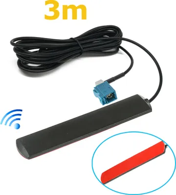 Produktbild von A80 Bolwins Auto DAB FM Radio Antenne Auto Stereo Antenne Fakra 3m Windschutzscheiben