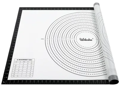Silikon Backmatte XXL 90 x 60 cm 0,7 mm Teigunterlage