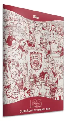 Zdjęcie produktu dla album z kolekcją naklejek 125 lat FC Bayern Monachium *wersja niemiecka*