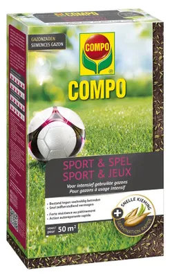 Productafbeelding van COMPO Gazonzaad Sport | snelkiemend en extra sterk gazon 1KG - 50 M²