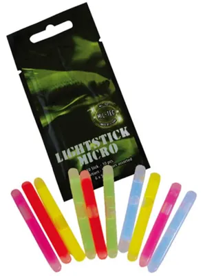 Produktbild von Chemische Lichtstäbe MICRO – kompakte Notleuchten in 5 Farben, 10 Stück