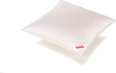 Produktbild von Paradies Kissen Mali medium Bio, weiss Größe 80x80 cm