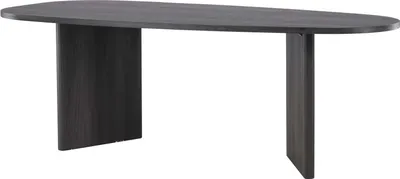 Immagine prodotto di FURNLUX Tavolo da pranzo Gronvik Nero 100cm / Hauptfarbe: Schwarz / Dimensioni: 100 x 220 x 75 cm