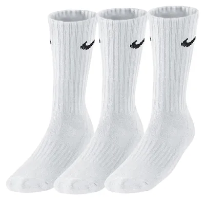 Immagine prodotto di Nike - Calzini "Value" da uomo/donna unisex (confezione da 3) PP195 (42 EU - 47 EU) (bianchi)