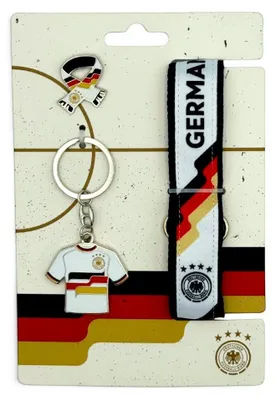 Produktbild von DFB National Team - Fanset of 3 (Scarf, Jersey & Lanyard)