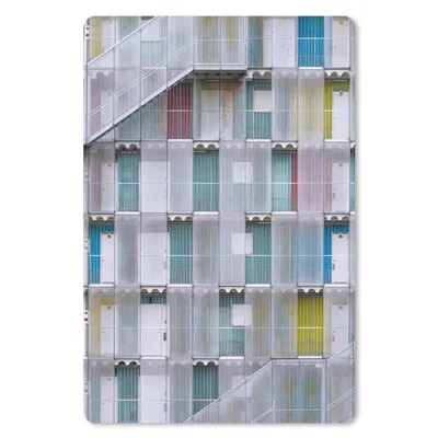 Produktbild von MuchoWow® Mauspad Mousepad Wohnungen - Türen - Architektur - Treppe 18x27 cm - Mousepads - Maus Mat - Pad - Mausunterlage