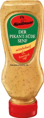 Produktbild von Händlmaier Der Pikant Süße Senf mittelscharf bayerisch süß 225ml