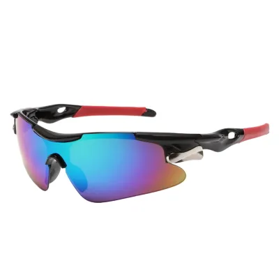 Produktbild von Fahrradbrille Mit Polarisierten Gläsern Uv-Schutz Winddichte Ultraleichte Outdoor-Sportbrille-Grün