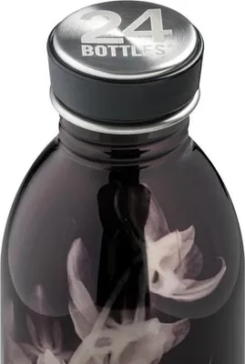 Produktbild von 24Bottles Urban, 1000 ml, Tägliche Nutzung, Schwarz, Edelstahl, Erwachsener, Mann/Frau