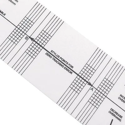 Produktbild von Vinylvriendelijke Kalibratie- und Ausrichtungshilfe mit Rangefinder für Plattenspieler.