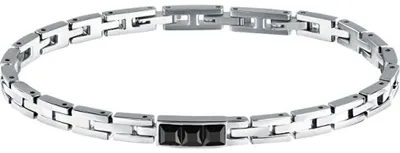 Image de Bracelet en acier pour homme avec zircones Urban SABH41