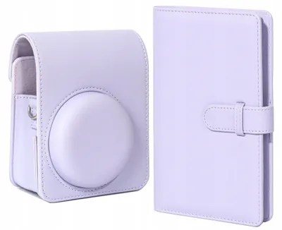 Immagine prodotto di Set custodia per Fuji INSTAX Mini 13 + album fotografico 108 pagine / Viola