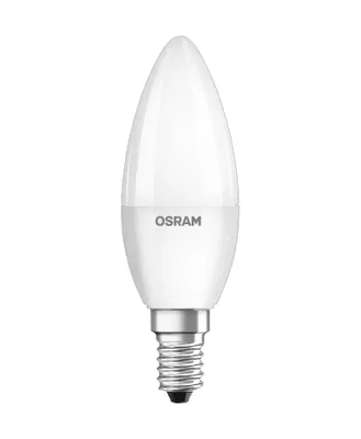Produktbild von OSRAM HOMELIGHTING 4058075430976 LED (monochrome) EEC F (A - G) E14 Candle shape 4.9 W = 40 W Neutral white (Ø x L) 37 mm x 99 mm 1 pc(s)